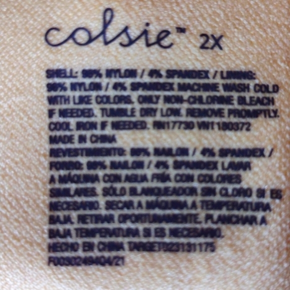 NWT Women's Reversible Ribbed Bralette - Colsie - 2X - Picture 5 of 7